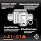 1791 Everyday Carry Tool Organizer for S/M Multitool, Flashlight with Large Flex & Action-Snap Belt Attachment WEB-ST-AS-LF-BUR-A - alternate 3